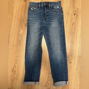 Madewell Classic Straight Jeans: Selvedge Edition - Size 27